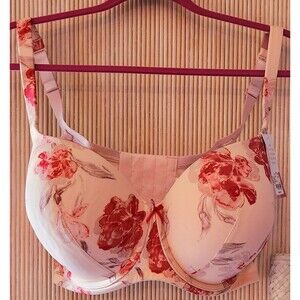 Cacique Pink Floral Women's Bra